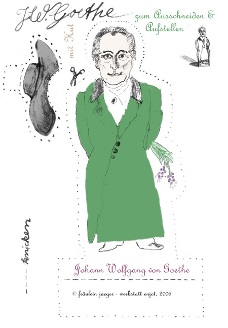 Goethe Postkarte